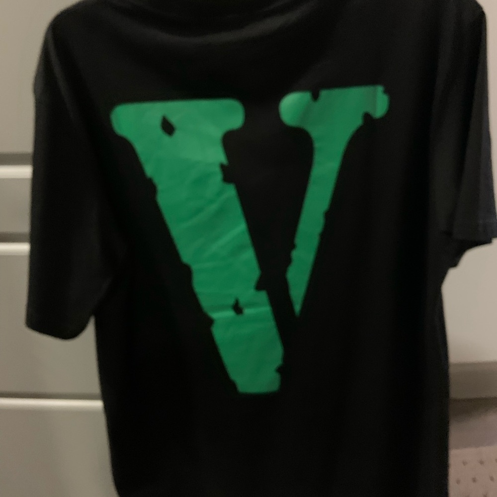 VLONE Green Black FRIENDS tee